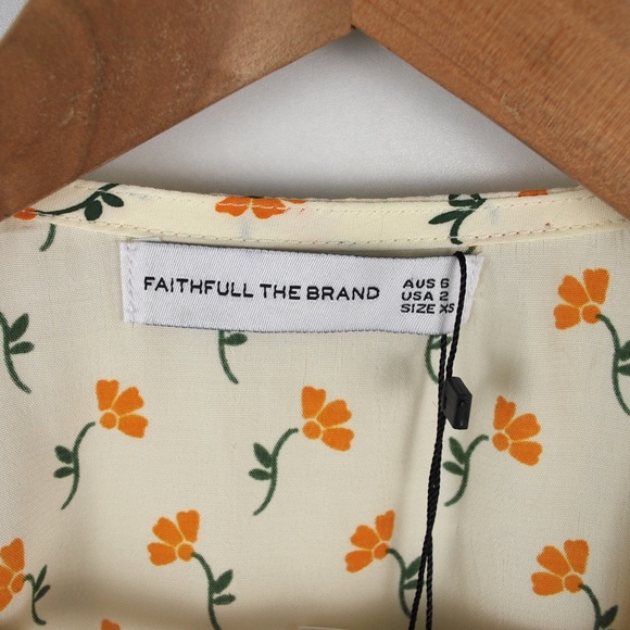 Faithful The Brand La Guardia Top Floral Print S - Picture 14 of 15